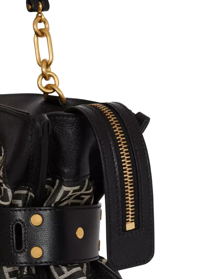 Borsa Anthem in pelle e jacquard monogramma Borsa Anthem in pelle e jacquard monogramma