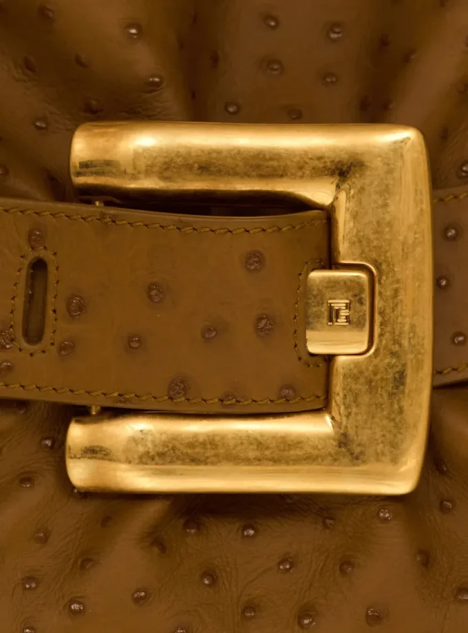 Borsa Anthem media in pelle di vitello goffrata Borsa Anthem media in pelle di vitello goffrata