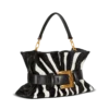 Borsa Anthem media in pelle e cavallino zebrato Borsa Anthem media in pelle e cavallino zebrato