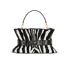 Borsa Anthem media in pelle e cavallino zebrato Borsa Anthem media in pelle e cavallino zebrato