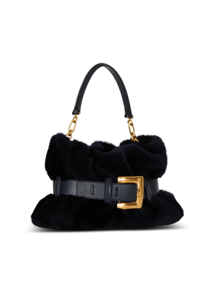 Borsa Anthem media in shearling Borsa Anthem media in shearling