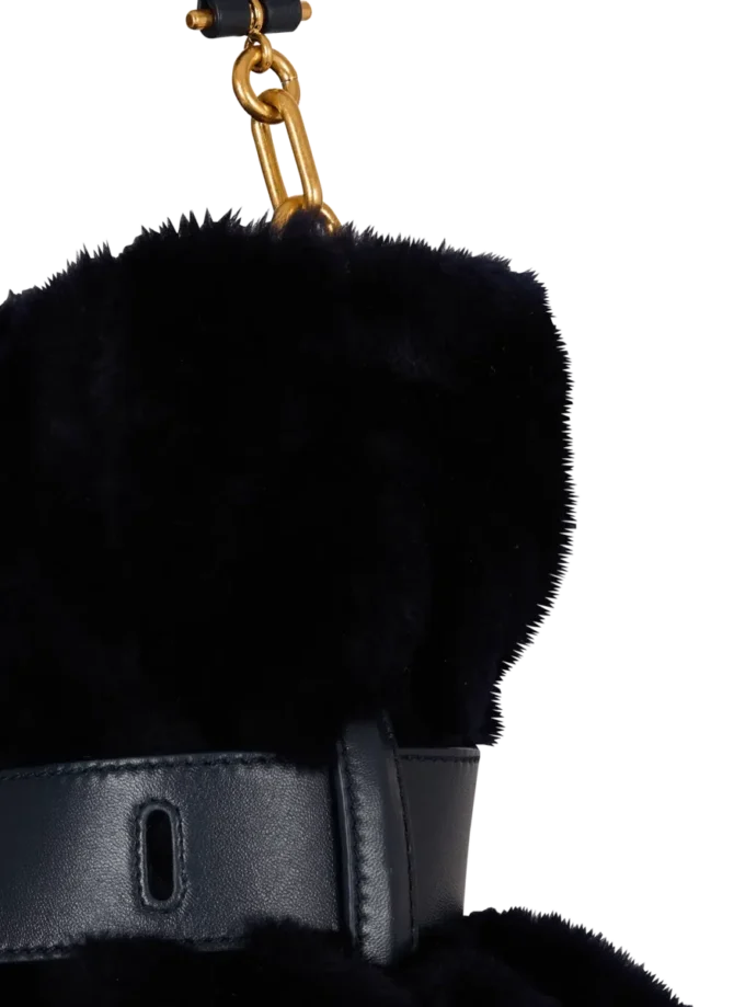 Borsa Anthem media in shearling Borsa Anthem media in shearling