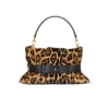 Borsa Anthem Medium in pelle di cavallino con stampa leopardata Borsa Anthem Medium in pelle di cavallino con stampa leopardata