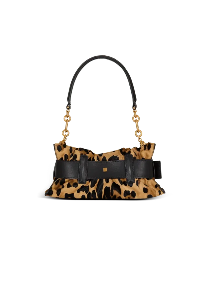 Borsa Anthem Mini in pelle di pony con stampa leopardata Borsa Anthem Mini in pelle di pony con stampa leopardata
