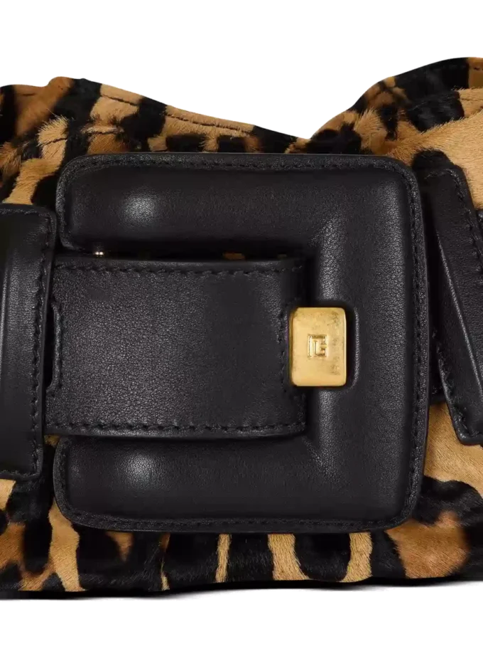 Borsa Anthem Mini in pelle di pony con stampa leopardata Borsa Anthem Mini in pelle di pony con stampa leopardata