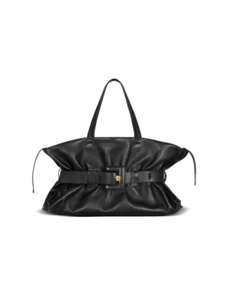 Borsa Anthem Zip grande in pelle di vitello
