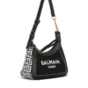 Borsa B-Army in tela monogrammata e pelle Borsa B-Army in tela monogrammata e pelle