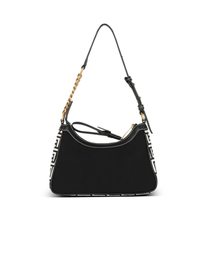 Borsa B-Army in tela monogrammata e pelle Borsa B-Army in tela monogrammata e pelle