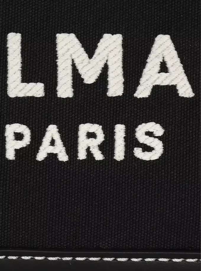 Borsa B-Army in tela monogrammata e pelle Borsa B-Army in tela monogrammata e pelle