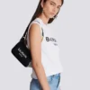 Borsa B-Army in tela monogrammata e pelle Borsa B-Army in tela monogrammata e pelle