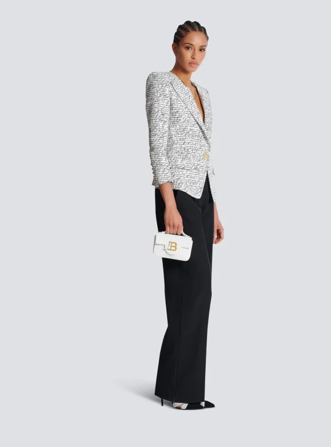Borsa B-Buzz 17 Mini in pelle di vitello martellata Borsa B-Buzz 17 Mini in pelle di vitello martellata