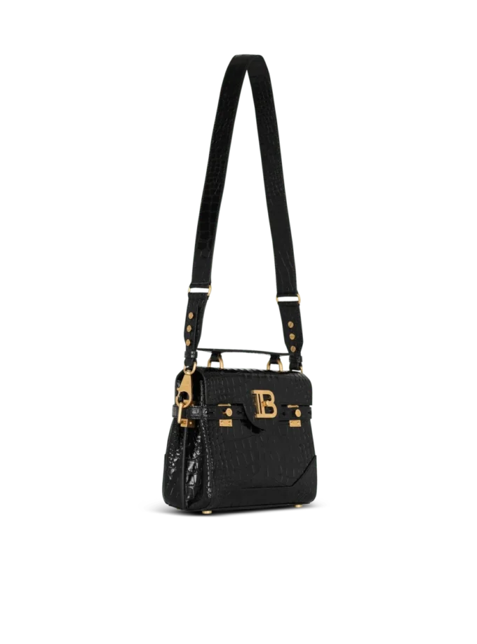 Borsa B-Buzz 23 in pelle con stampa cocco Borsa B-Buzz 23 in pelle con stampa cocco