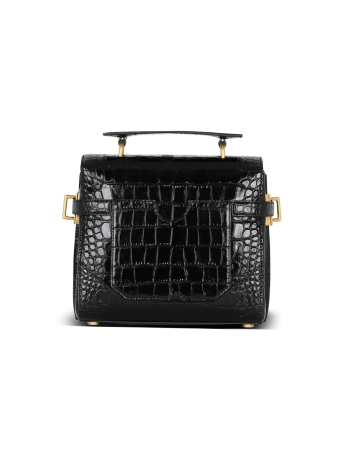 Borsa B-Buzz 23 in pelle con stampa cocco Borsa B-Buzz 23 in pelle con stampa cocco