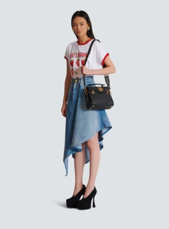Borsa B-Buzz 23 in pelle martellata