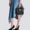 Borsa B-Buzz 23 in pelle martellata Borsa B-Buzz 23 in pelle martellata