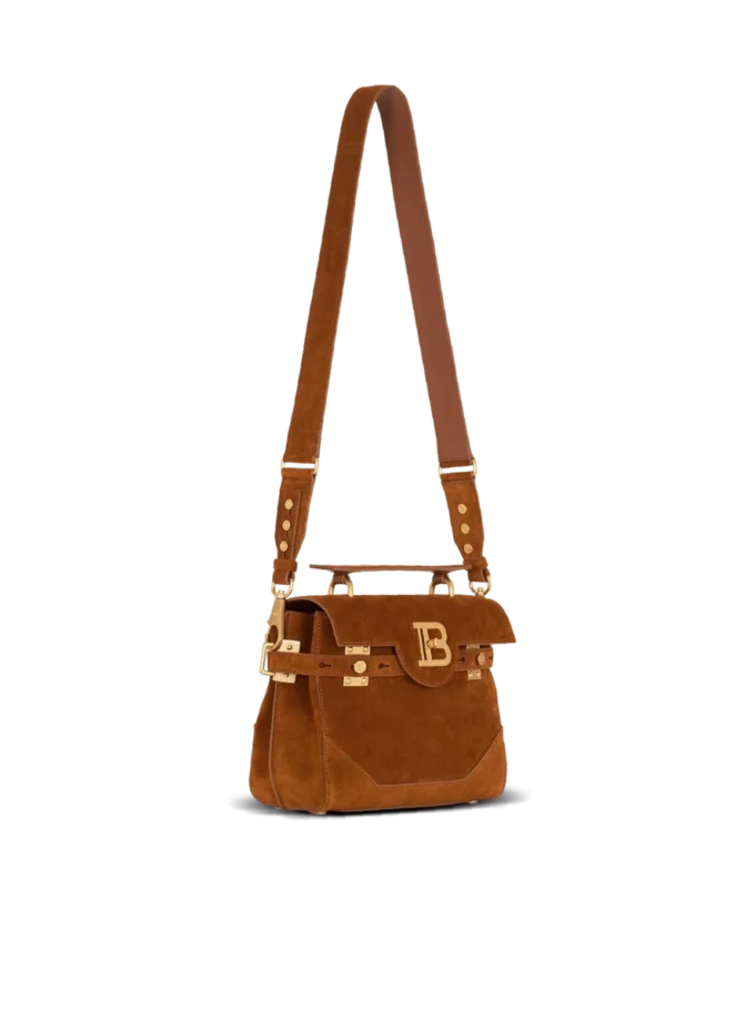 Borsa B-Buzz 23 in pelle scamosciata