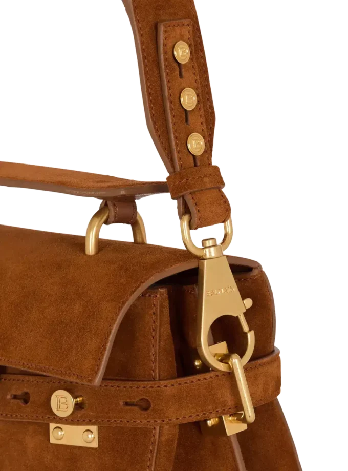 Borsa B-Buzz 23 in pelle scamosciata