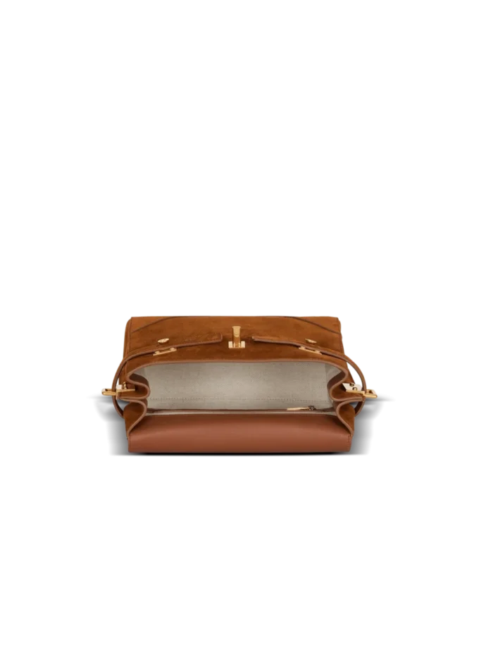 Borsa B-Buzz 23 in pelle scamosciata