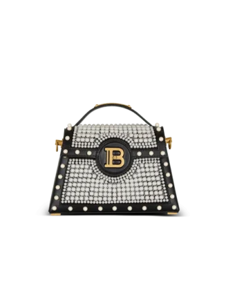 Borsa B-Buzz Dynasty in pelle e raso ricamato