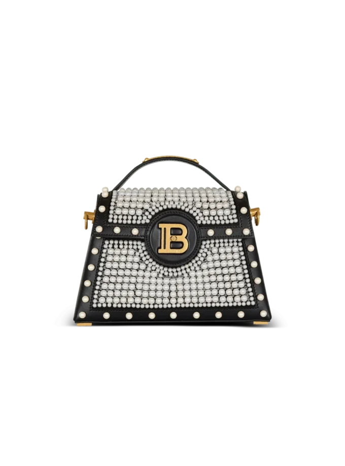 Borsa B-Buzz Dynasty in pelle e raso ricamato Borsa B-Buzz Dynasty in pelle e raso ricamato