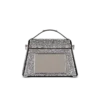 Borsa B-Buzz Dynasty in pelle scamosciata e strass Borsa B-Buzz Dynasty in pelle scamosciata e strass