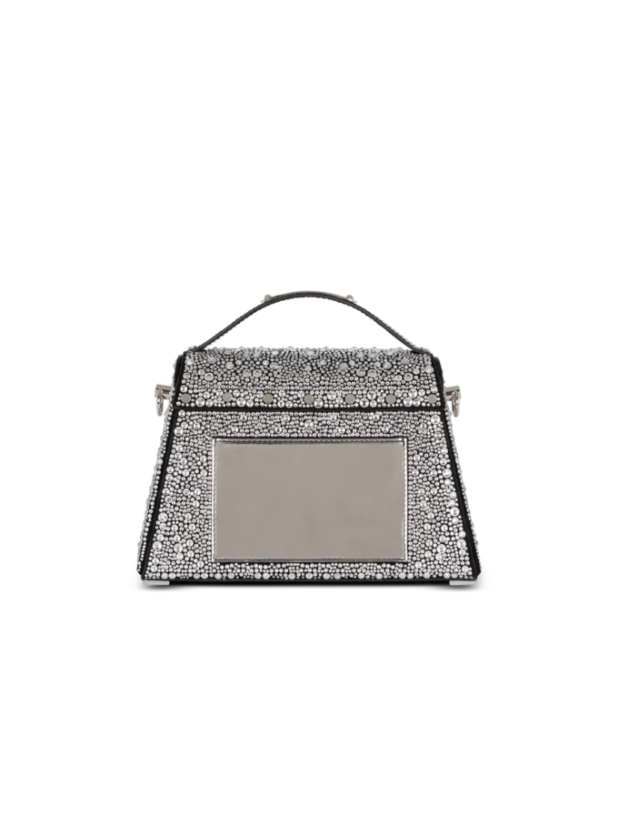 Borsa B-Buzz Dynasty in pelle scamosciata e strass Borsa B-Buzz Dynasty in pelle scamosciata e strass