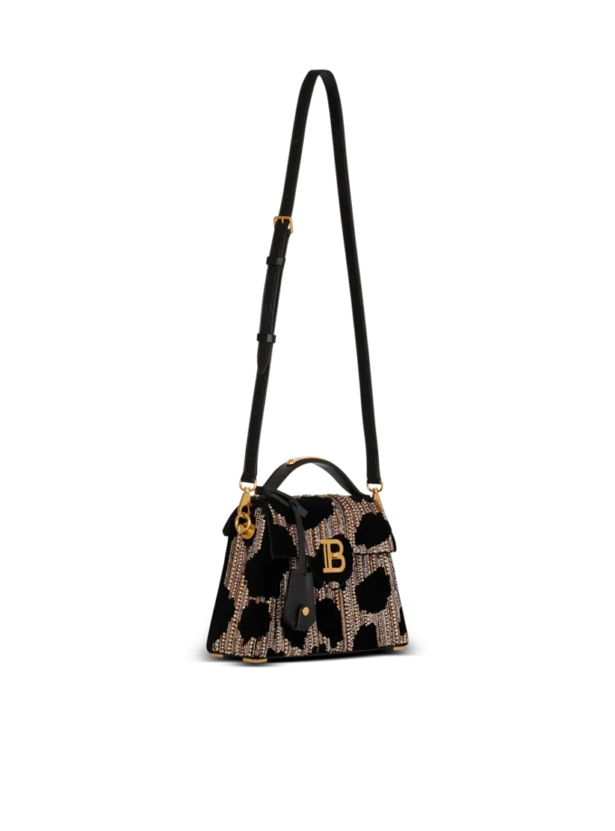 Borsa B-Buzz Dynasty in velluto ricamato Borsa B-Buzz Dynasty in velluto ricamato