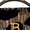 Borsa B-Buzz Dynasty in velluto ricamato Borsa B-Buzz Dynasty in velluto ricamato