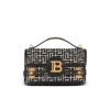 Borsa B-Buzz Shoulder 24 in pelle di vitello e tela jacquard PB Borsa B-Buzz Shoulder 24 in pelle di vitello e tela jacquard PB