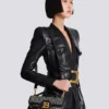 Borsa B-Buzz Shoulder 24 in pelle di vitello e tela jacquard PB Borsa B-Buzz Shoulder 24 in pelle di vitello e tela jacquard PB