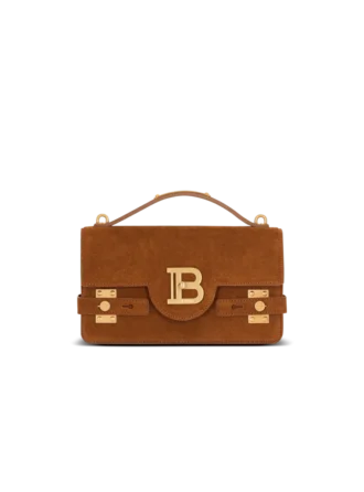 Borsa B-Buzz Shoulder 24 in pelle scamosciata