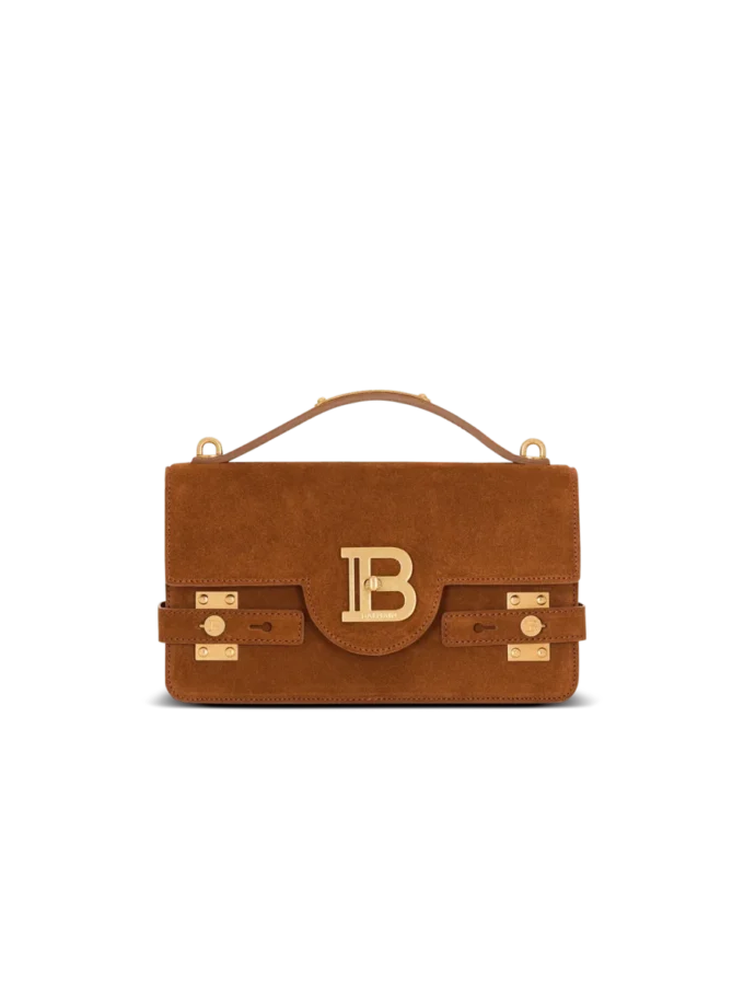 Borsa B-Buzz Shoulder 24 in pelle scamosciata Borsa B-Buzz Shoulder 24 in pelle scamosciata
