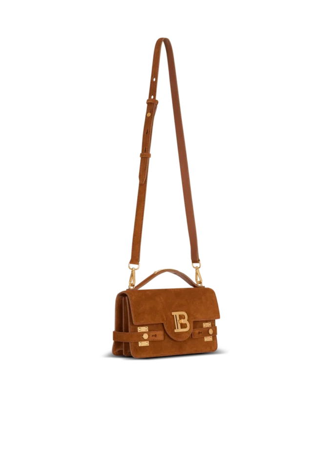 Borsa B-Buzz Shoulder 24 in pelle scamosciata Borsa B-Buzz Shoulder 24 in pelle scamosciata