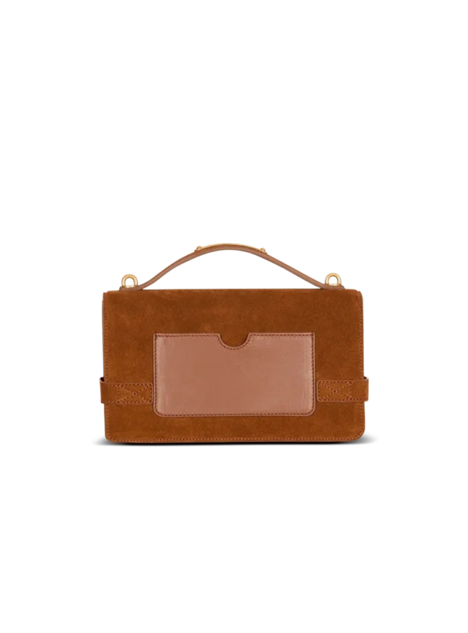 Borsa B-Buzz Shoulder 24 in pelle scamosciata Borsa B-Buzz Shoulder 24 in pelle scamosciata