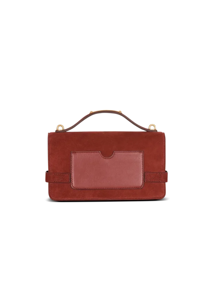 Borsa B-Buzz Shoulder 24 in pelle scamosciata Borsa B-Buzz Shoulder 24 in pelle scamosciata