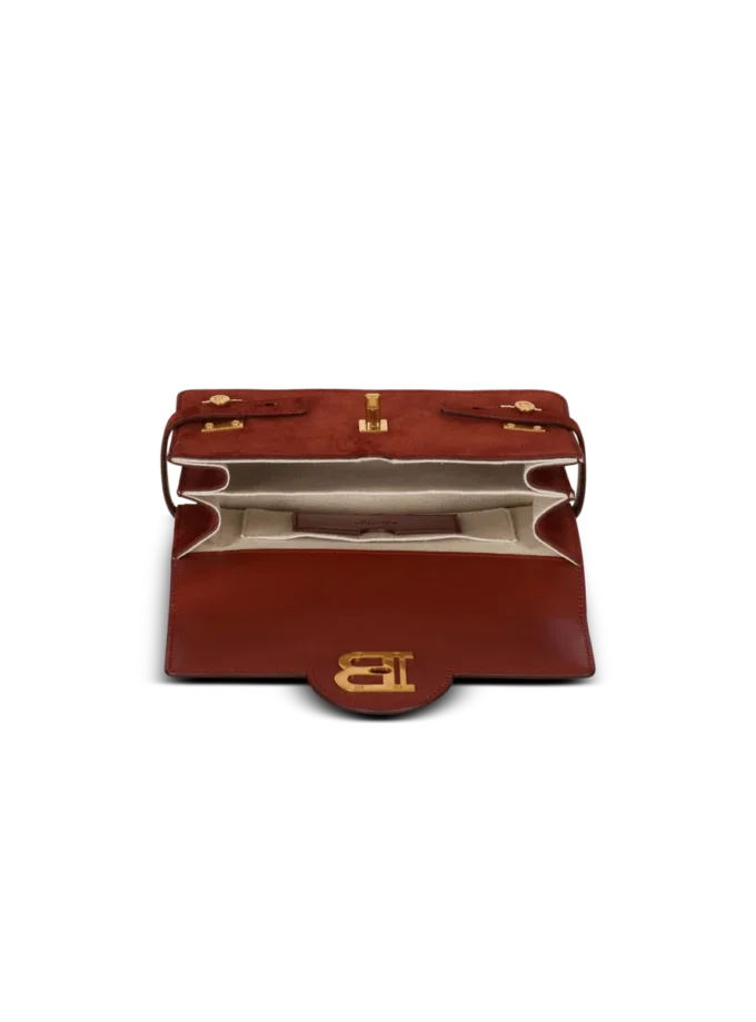 Borsa B-Buzz Shoulder 24 in pelle scamosciata Borsa B-Buzz Shoulder 24 in pelle scamosciata