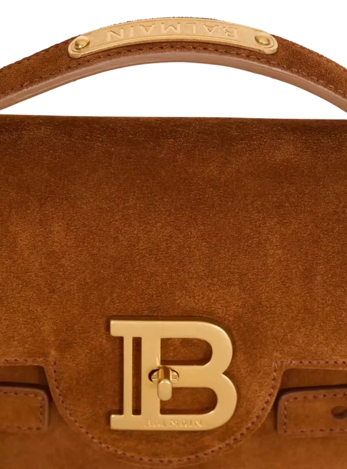Borsa B-Buzz Shoulder 24 in pelle scamosciata Borsa B-Buzz Shoulder 24 in pelle scamosciata