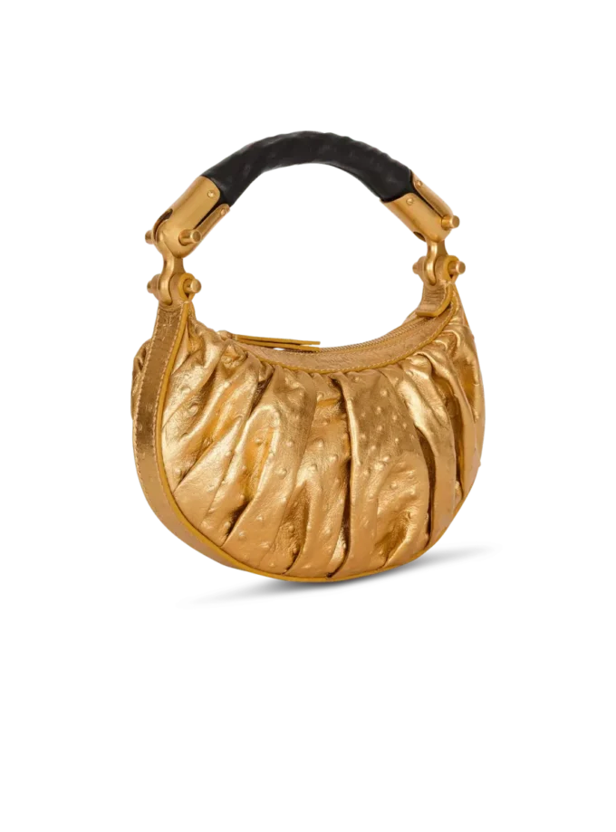 Borsa Ebene Mini in pelle lamé Borsa Ebene Mini in pelle lamé