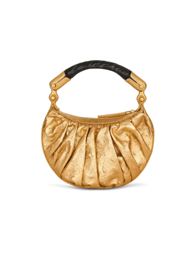 Borsa Ebene Mini in pelle lamé Borsa Ebene Mini in pelle lamé