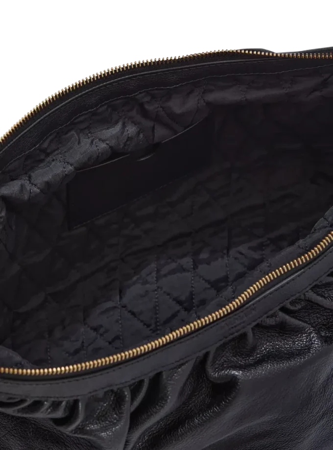 Borsa Hobo Ebene in pelle di vitello Borsa Hobo Ebene in pelle di vitello