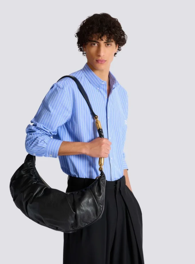 Borsa Hobo Ebene in pelle di vitello Borsa Hobo Ebene in pelle di vitello