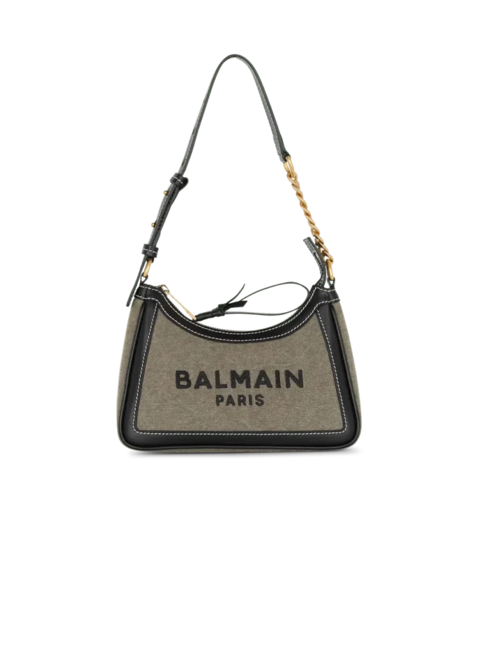 Borsa in tela B-Army con inserti in pelle Borsa in tela B-Army con inserti in pelle