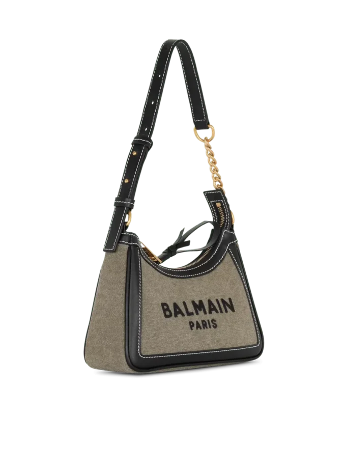 Borsa in tela B-Army con inserti in pelle Borsa in tela B-Army con inserti in pelle