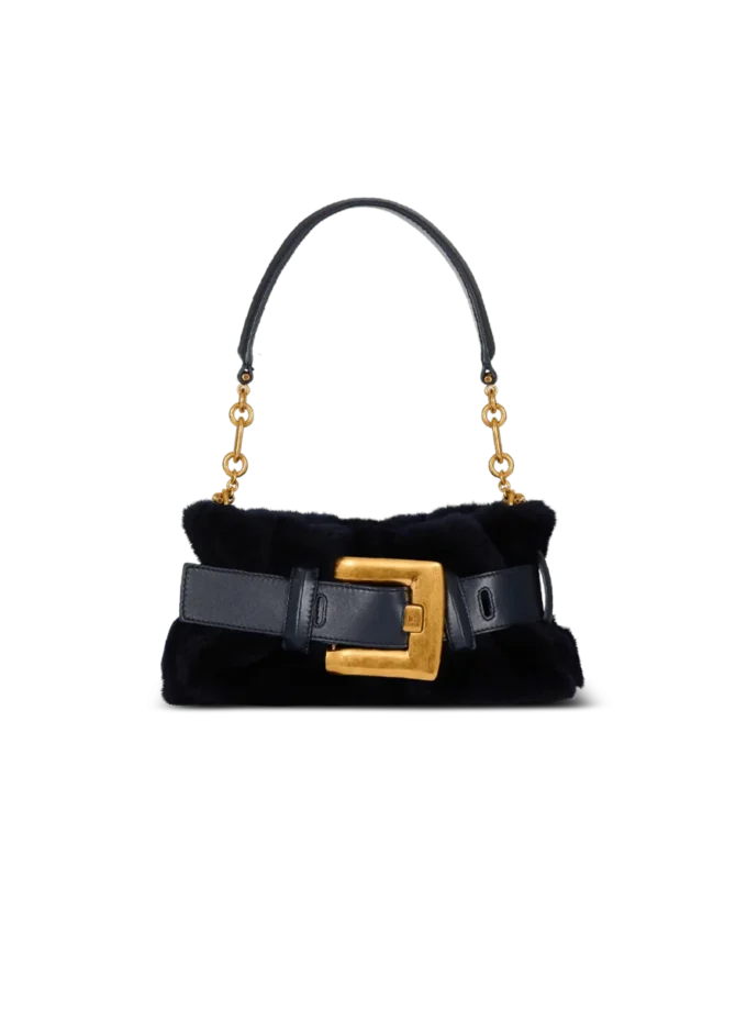 Borsa Mini Anthem in shearling Borsa Mini Anthem in shearling