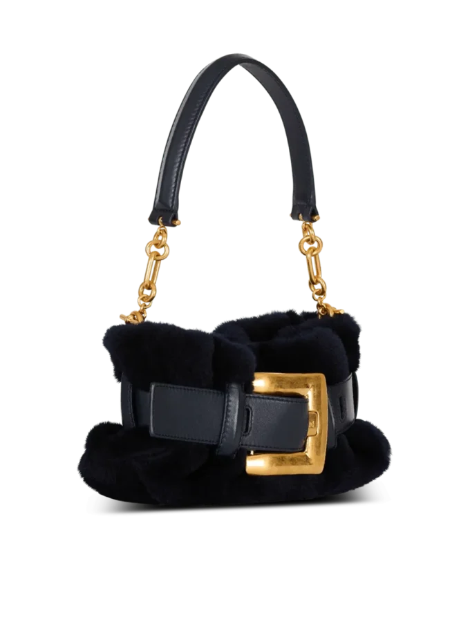 Borsa Mini Anthem in shearling Borsa Mini Anthem in shearling