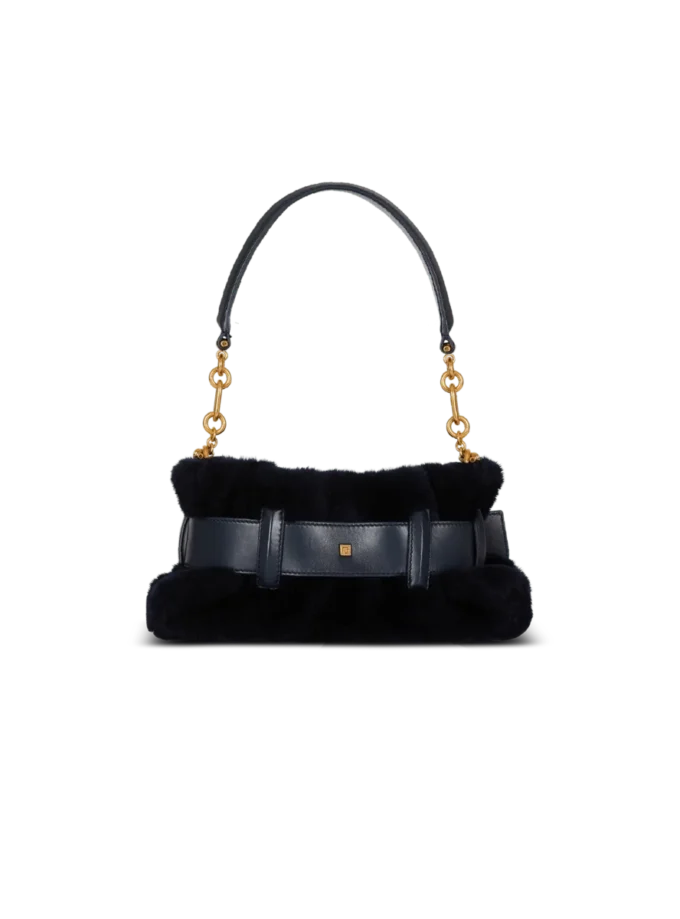 Borsa Mini Anthem in shearling Borsa Mini Anthem in shearling