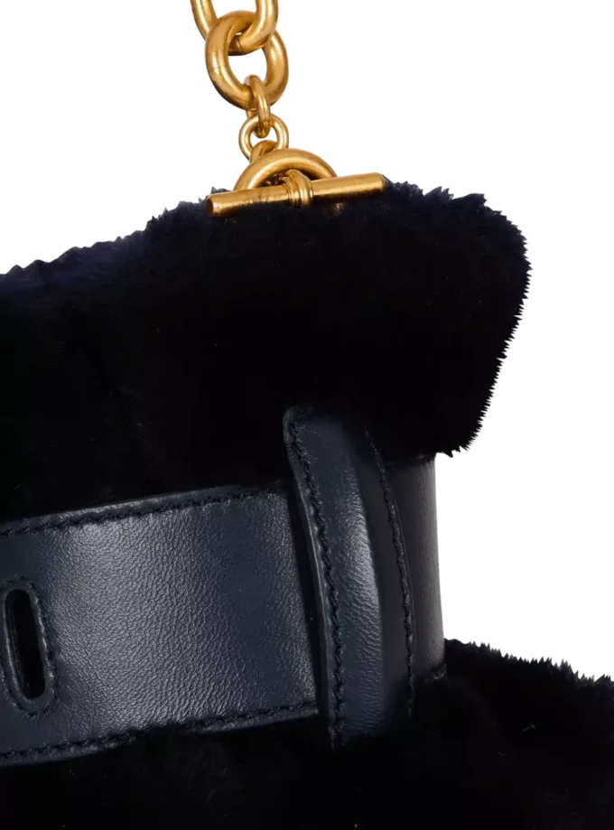 Borsa Mini Anthem in shearling Borsa Mini Anthem in shearling