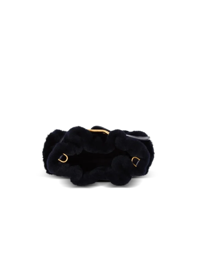 Borsa Mini Anthem in shearling Borsa Mini Anthem in shearling