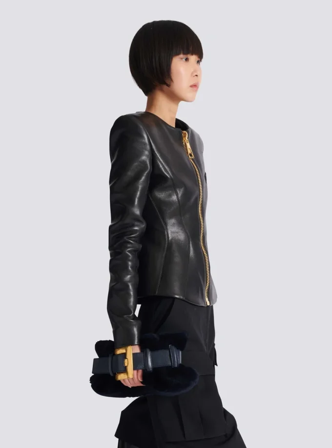 Borsa Mini Anthem in shearling Borsa Mini Anthem in shearling