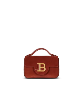 Borsa Mini B-Buzz 17 in pelle scamosciata